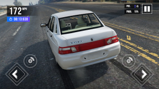 Download VAZ 2110 Russian Car Driving Simulator untuk Android tangkapan layar 2