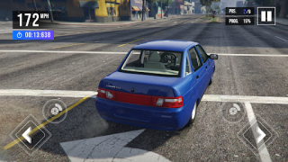 Download VAZ 2110 Russian Car Driving Simulator untuk Android tangkapan layar 7