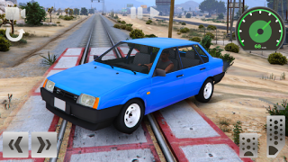 Download VAZ 21099: Urban Traffic Drive Ras untuk Android tangkapan layar 6