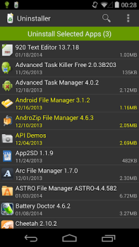 Download Uninstaller Kerja untuk Android tangkapan layar 3