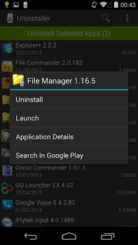 Download Uninstaller Kerja untuk Android tangkapan layar 5
