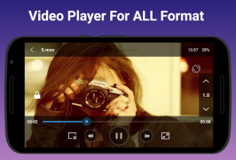 Download Видео проигрыватель Pemutar & Editor Video untuk Android tangkapan layar 2