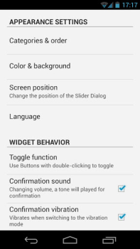 Download Slider Widget - Volumes Alat untuk Android tangkapan layar 5