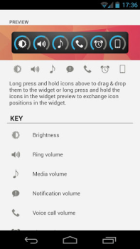 Download Slider Widget - Volumes Alat untuk Android tangkapan layar 6