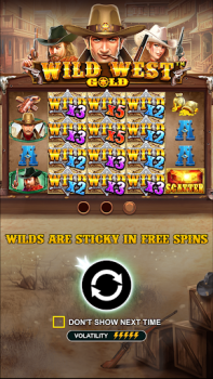 Download Wild West Gold Slot Casino Kasino untuk Android tangkapan layar 3