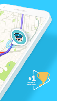 Download Waze Navigation & Live Traffic Peta dan navigasi untuk Android tangkapan layar 2