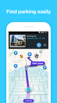 Download Waze Navigation & Live Traffic Peta dan navigasi untuk Android tangkapan layar 7