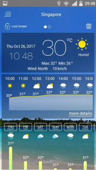 Download Weather forecast Cuaca untuk Android tangkapan layar 7