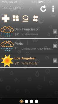 Download Weather Clock Cuaca untuk Android tangkapan layar 7
