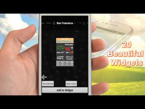 Download Weather Clock Cuaca untuk Android tangkapan layar 8