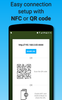 Download Sweech - Wifi File Transfer Kerja untuk Android tangkapan layar 2