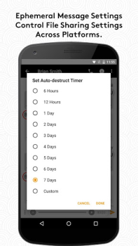 Download Wickr Me – Private Messenger Sosial untuk Android tangkapan layar 4