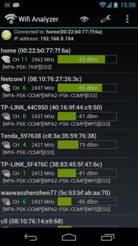 Download Wifi Analyzer Alat untuk Android tangkapan layar 4