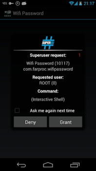 Download Wifi Password(ROOT) Alat untuk Android tangkapan layar 2