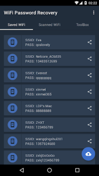 Download WiFi Password Recovery Alat untuk Android