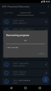 Download WiFi Password Recovery Alat untuk Android tangkapan layar 4