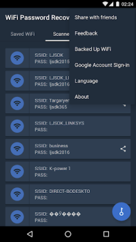 Download WiFi Password Recovery Alat untuk Android tangkapan layar 6