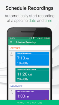 Download Parrot Voice Recorder Alat untuk Android tangkapan layar 5