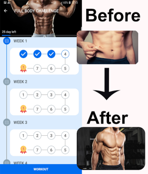 Download Home Workout - Fit in 28 Days Kesehatan & Kebugaran untuk Android tangkapan layar 2