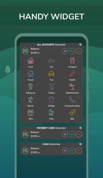 Download Monefy - Budget & Expenses app Keuangan untuk Android tangkapan layar 4