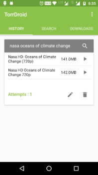 Download TorrDroid - Torrent Downloader Alat untuk Android tangkapan layar 3