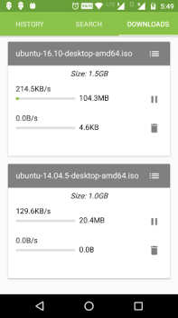 Download TorrDroid - Torrent Downloader Alat untuk Android tangkapan layar 5