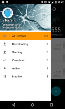 Download aTorrent - torrent downloader Pemutar & Editor Video untuk Android tangkapan layar 4