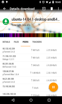 Download aTorrent - torrent downloader Pemutar & Editor Video untuk Android tangkapan layar 5
