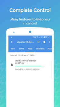 Download WeTorrent - Torrent Downloader Pemutar & Editor Video untuk Android tangkapan layar 3