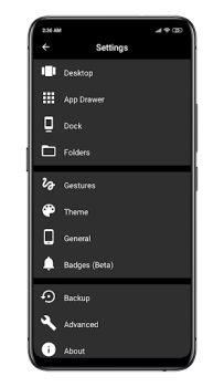 Download Pear Launcher Personalisasi untuk Android tangkapan layar 6