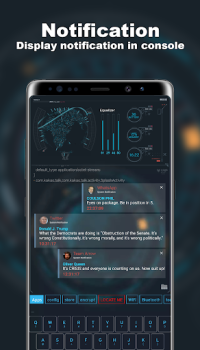 Download Hacker System Launcher Personalisasi untuk Android tangkapan layar 2