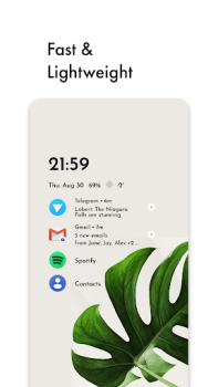 Download Niagara Launcher ‧ Home Screen Personalisasi untuk Android tangkapan layar 2