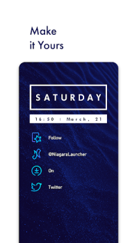 Download Niagara Launcher ‧ Home Screen Personalisasi untuk Android tangkapan layar 7