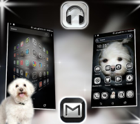 Download Cute Puppy Launcher Theme Personalisasi untuk Android tangkapan layar 3