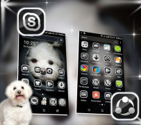 Download Cute Puppy Launcher Theme Personalisasi untuk Android tangkapan layar 5
