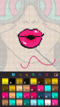 Download Cross Stitch: Color by Number Teka-teki untuk Android tangkapan layar 2