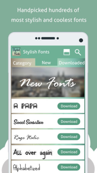 Download Stylish Fonts Personalisasi untuk Android tangkapan layar 5