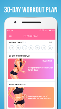 Download Fitness For Women Kesehatan & Kebugaran untuk Android tangkapan layar 2