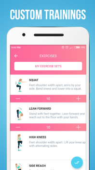 Download Fitness For Women Kesehatan & Kebugaran untuk Android tangkapan layar 3