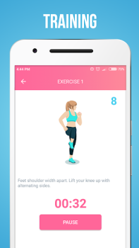 Download Fitness For Women Kesehatan & Kebugaran untuk Android tangkapan layar 5