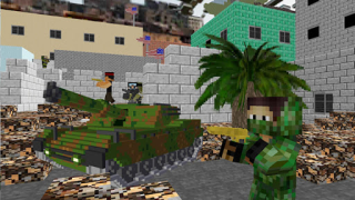 Download American Block Sniper Survival Game aksi untuk Android tangkapan layar 2