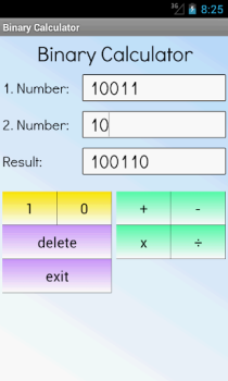 Download Binary Calculator Pendidikan untuk Android tangkapan layar 2