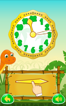 Download Dino Time: free learning clock Game Pembelajaran untuk Android tangkapan layar 7