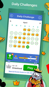 Download Solitaire + Card Game by Zynga Permainan papan untuk Android tangkapan layar 2