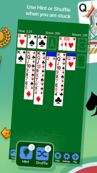 Download Solitaire + Card Game by Zynga Permainan papan untuk Android tangkapan layar 4