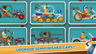 Download Car Builder & Racing for Kids Ras untuk Android tangkapan layar 2