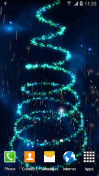 Download 3D Christmas Tree Wallpaper Personalisasi untuk Android tangkapan layar 2