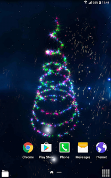 Download 3D Christmas Tree Wallpaper Personalisasi untuk Android tangkapan layar 6