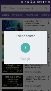Download Karaoke Lite: Sing & Record Hiburan untuk Android tangkapan layar 2
