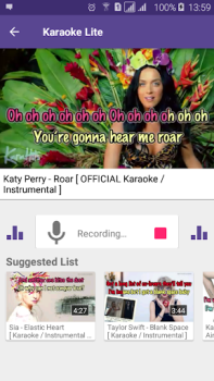 Download Karaoke Lite: Sing & Record Hiburan untuk Android tangkapan layar 3